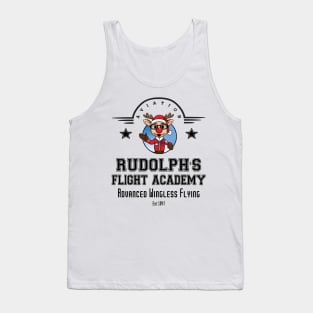 Aviation. Rudolph's Flight Academy, Advanced Wingless Flying. EST. 1847 Tank Top